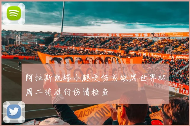 阿拉斯凯塔小腿受伤或缺席世界杯周二将进行伤情检查